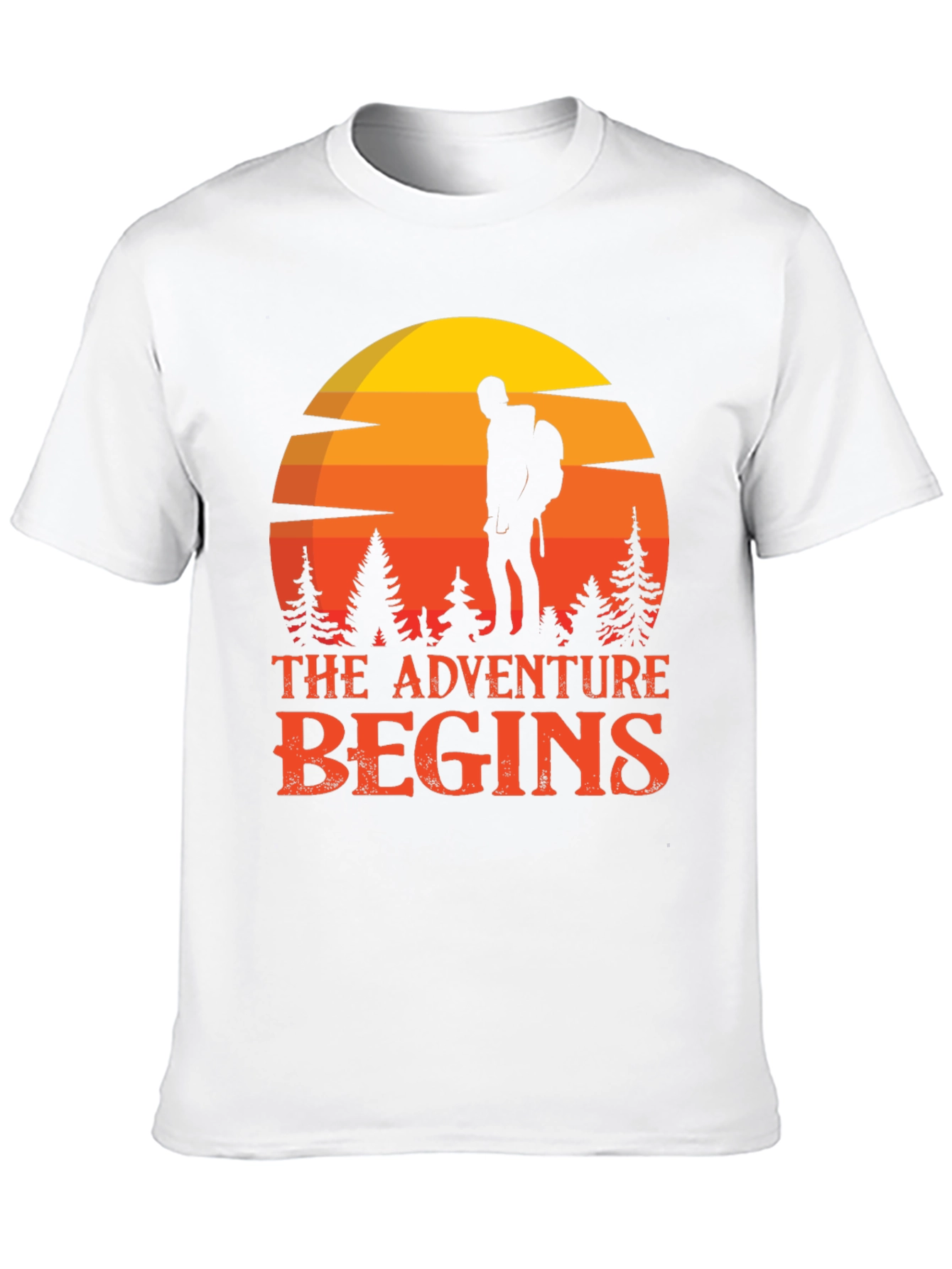 Adventure Begins Graphic T-Shirt