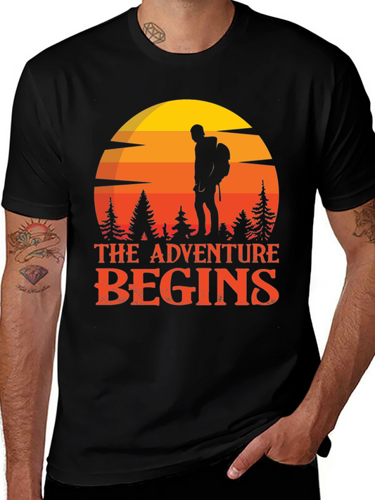 Adventure Begins Graphic T-Shirt