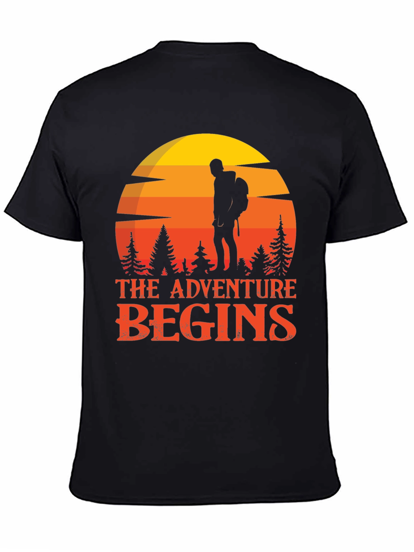 Adventure Begins Graphic T-Shirt