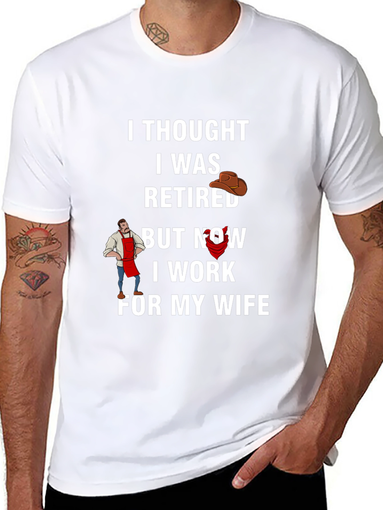 Funny Retired Husband T-Shirt