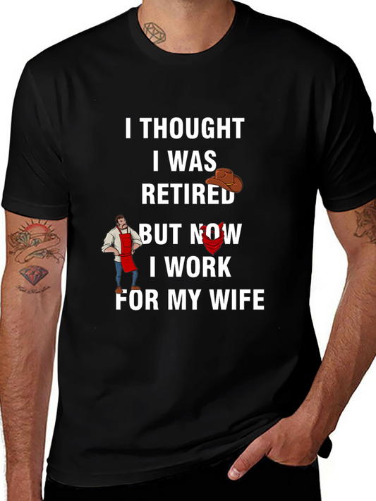 Funny Retired Husband T-Shirt