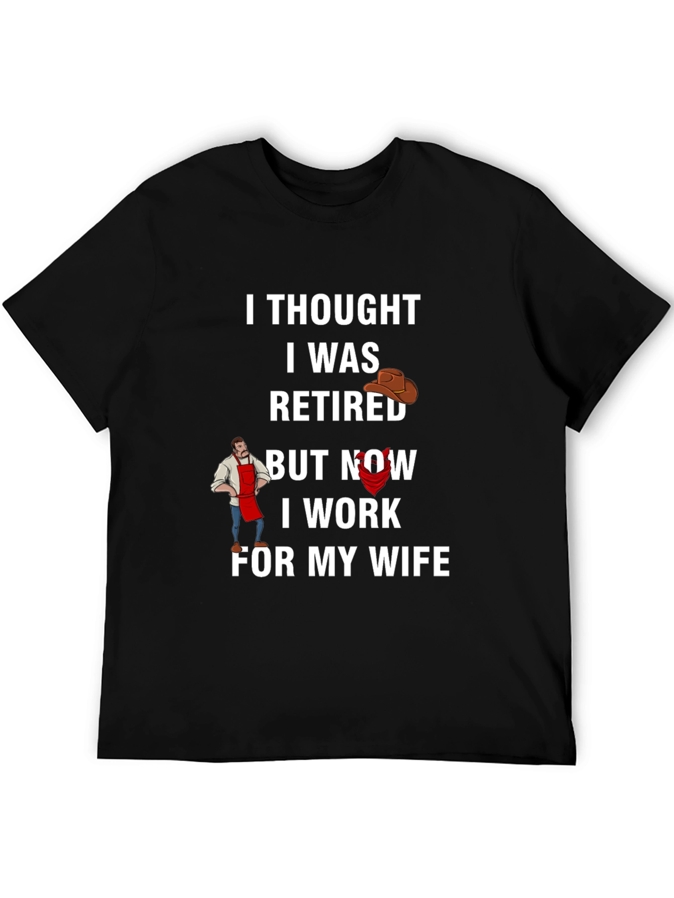 Funny Retired Husband T-Shirt