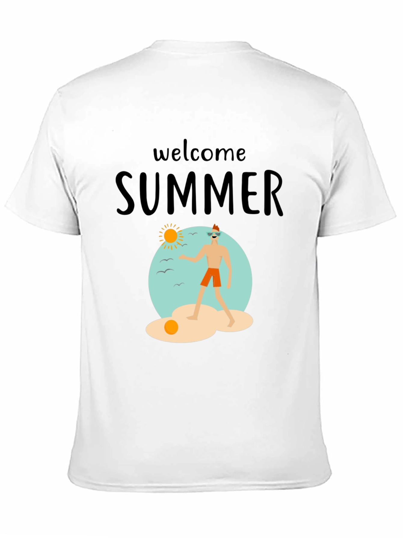 Welcome Summer T-Shirt Beach Vacation