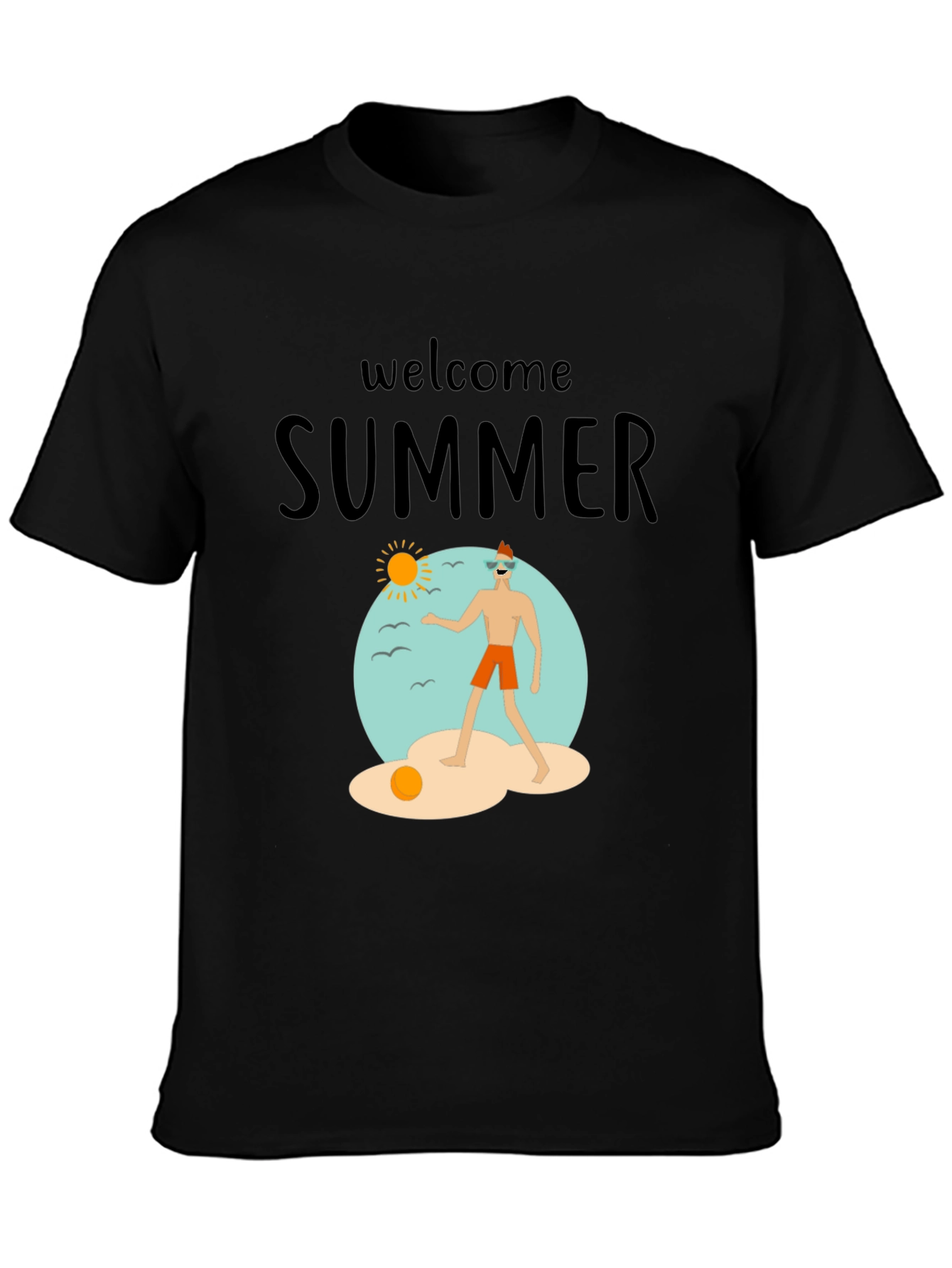 Welcome Summer T-Shirt Beach Vacation