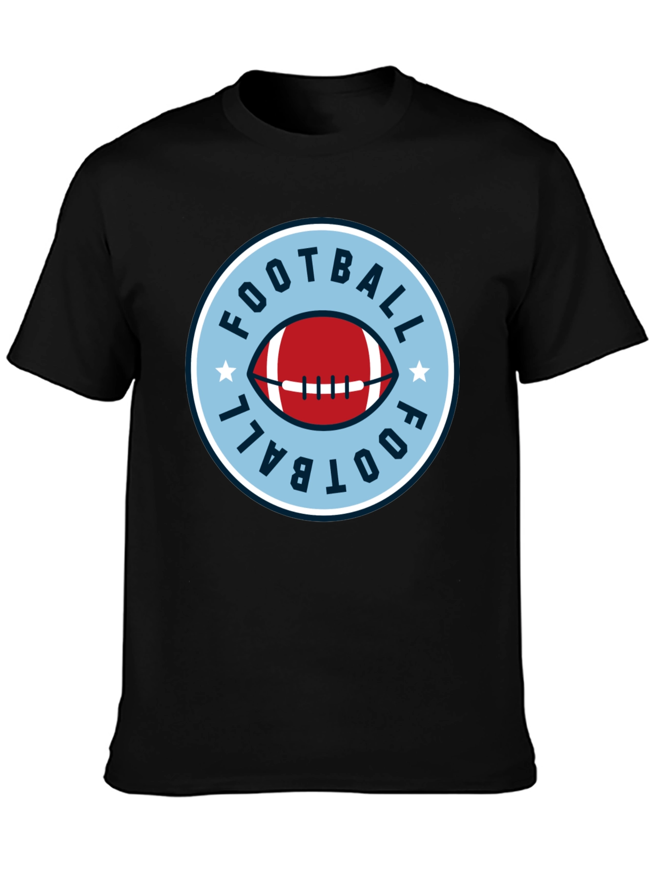 Football Graphic Tee - Classic Style