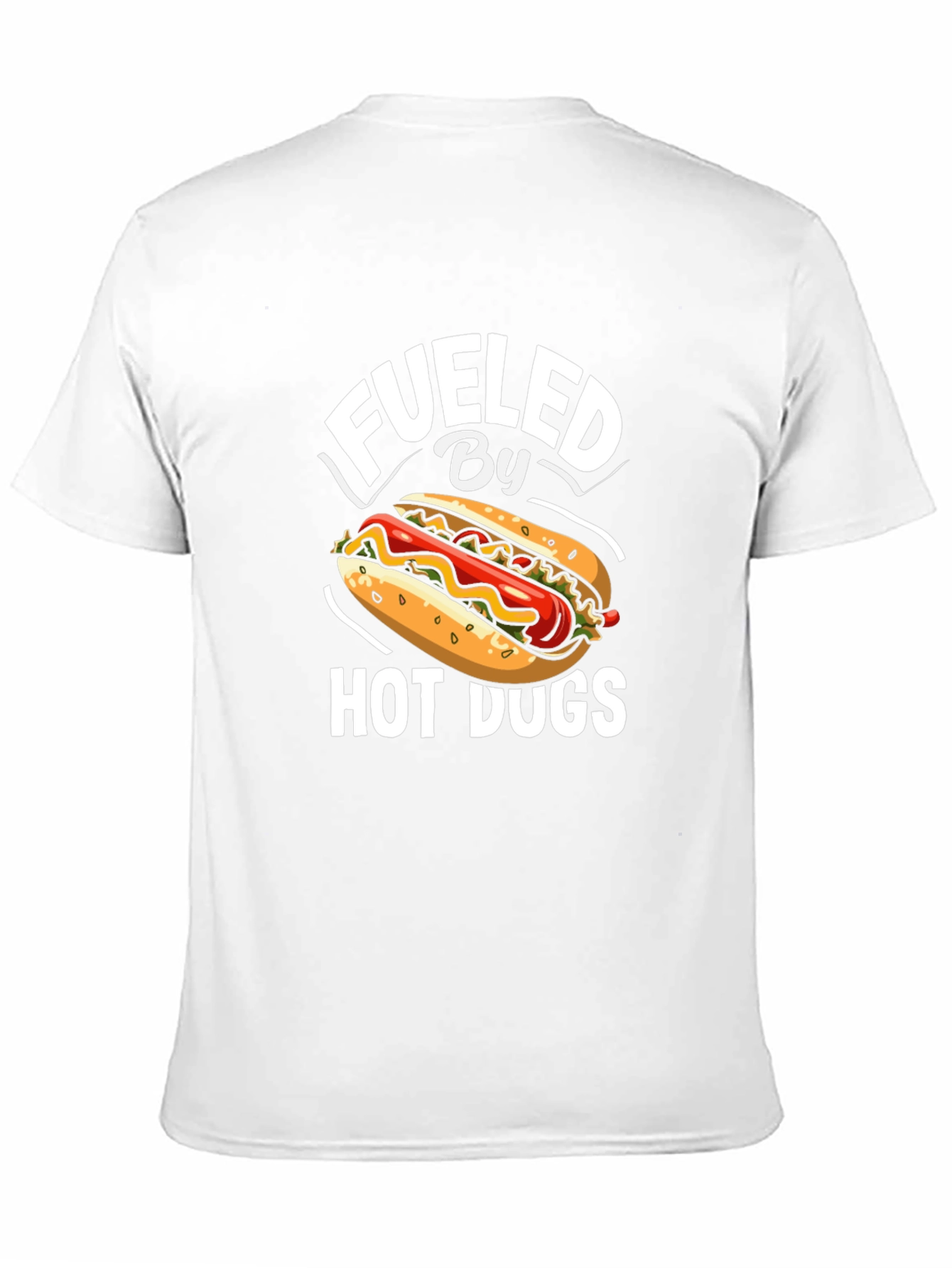 Fueled by Hot Dogs Graphic T-Shirt
