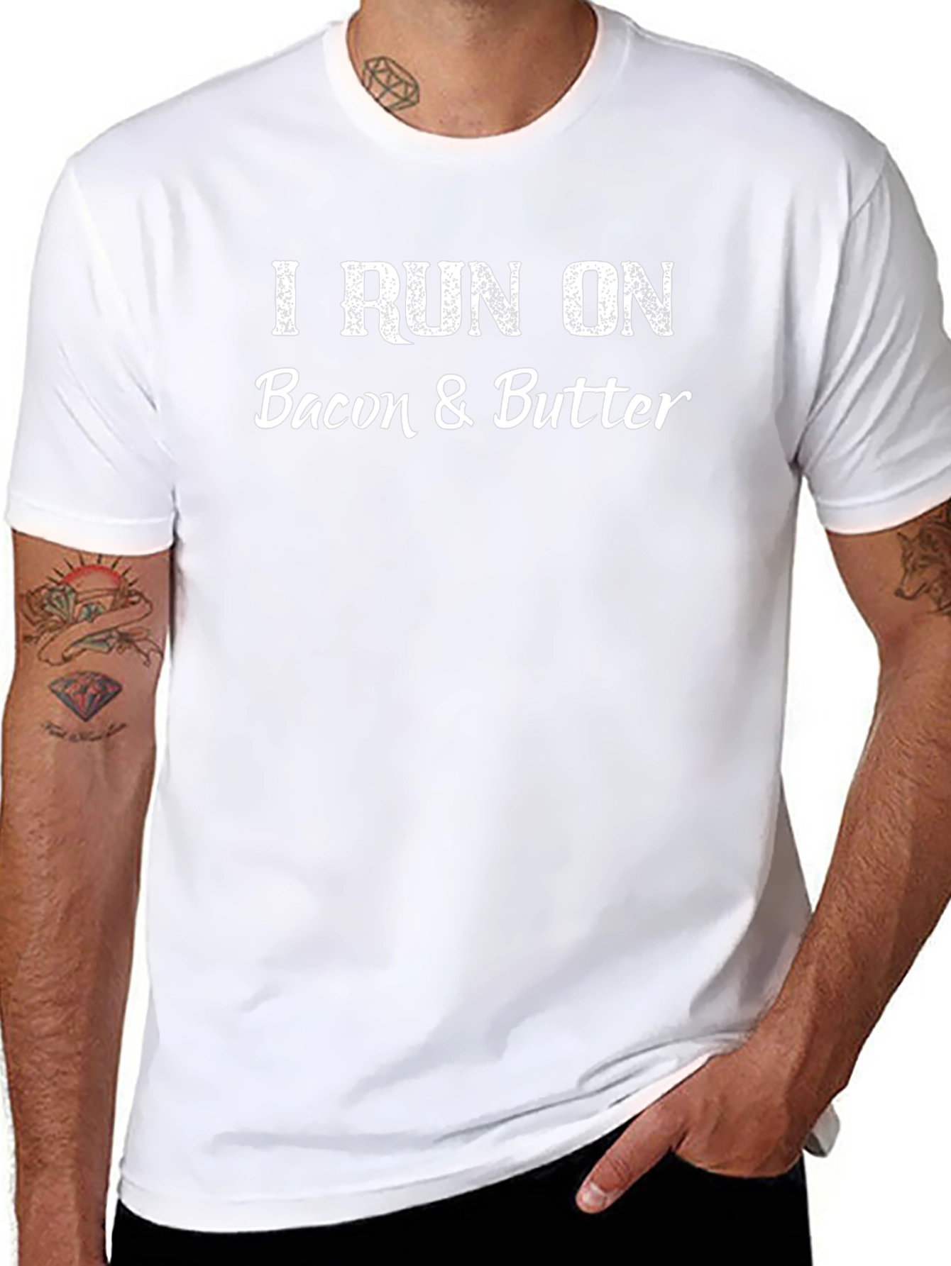 Bacon & Butter T-Shirt - Funny Foodie Tee
