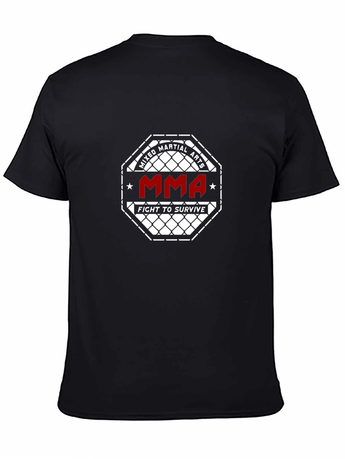 MMA Fight to Survive Black T-Shirt