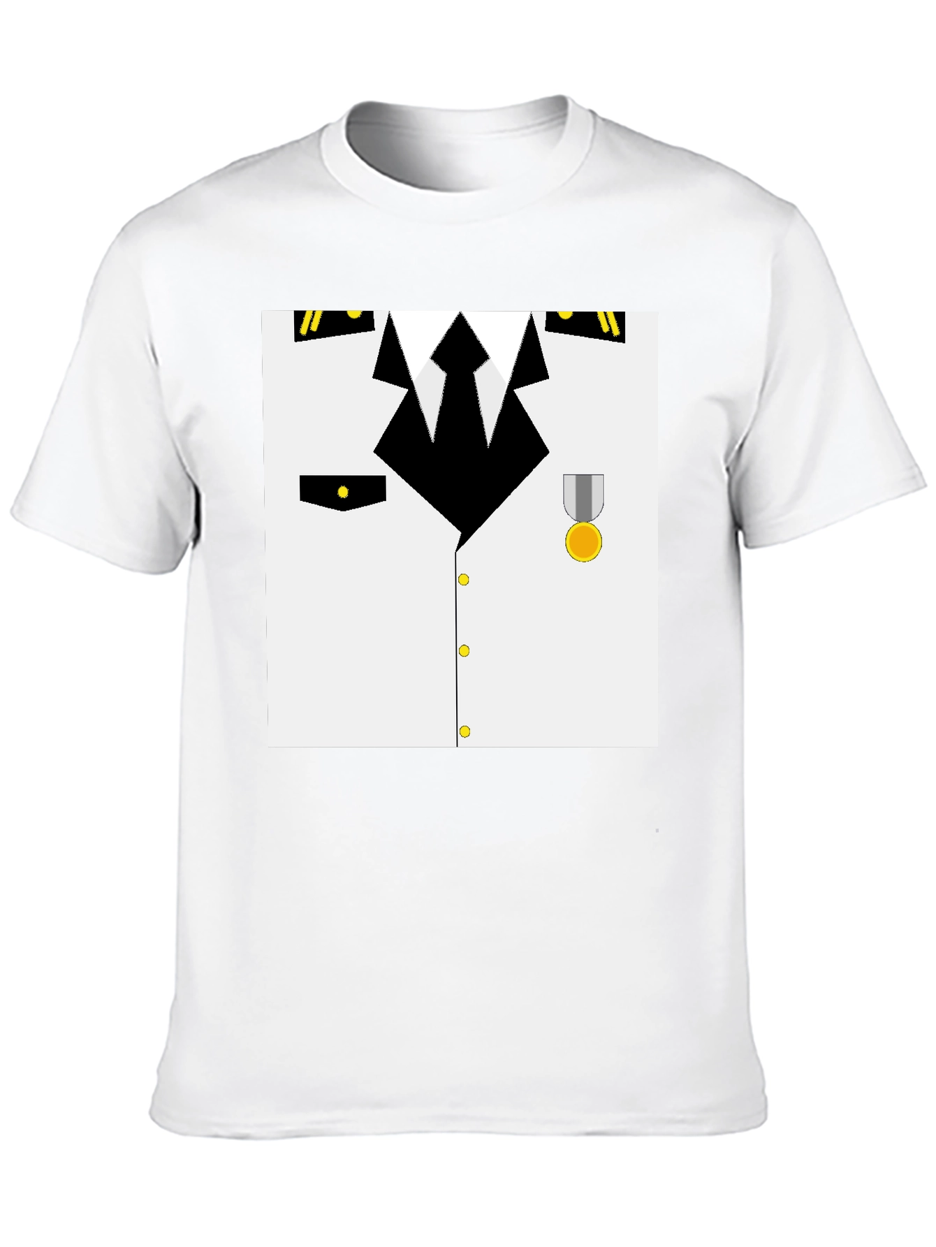 Pilot Costume T-Shirt - Realistic Design