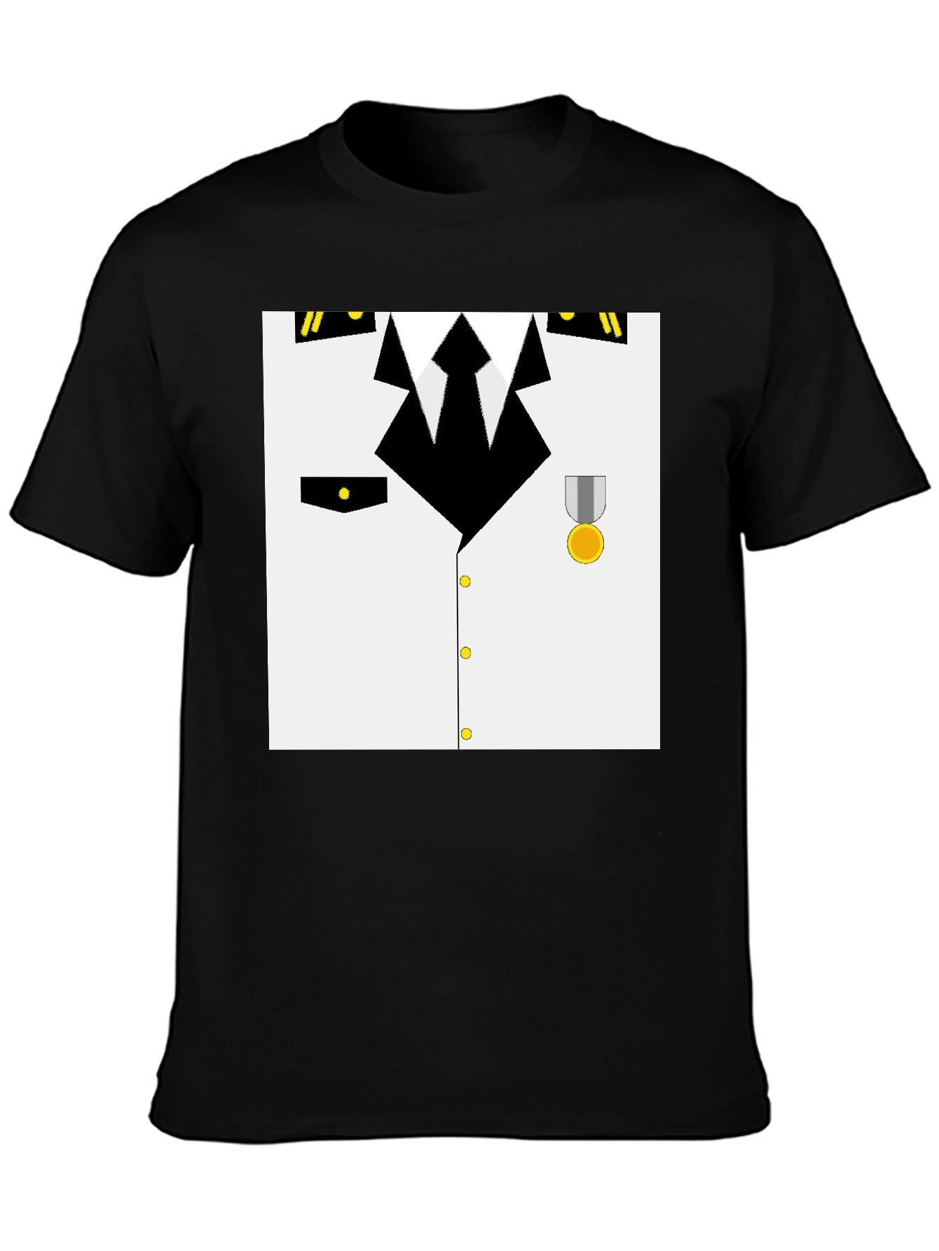 Pilot Costume T-Shirt - Realistic Design