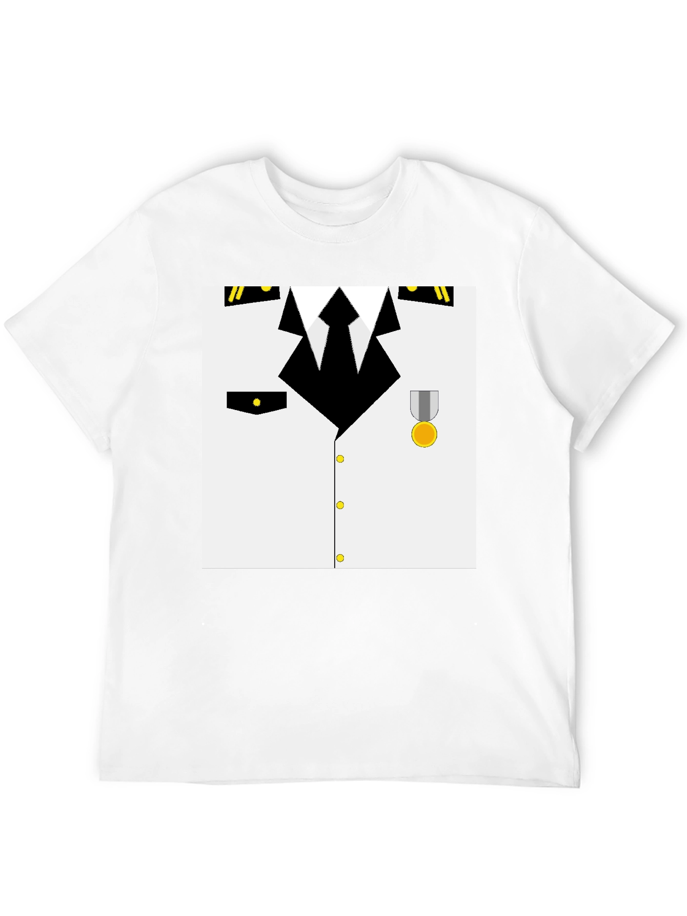 Pilot Costume T-Shirt - Realistic Design