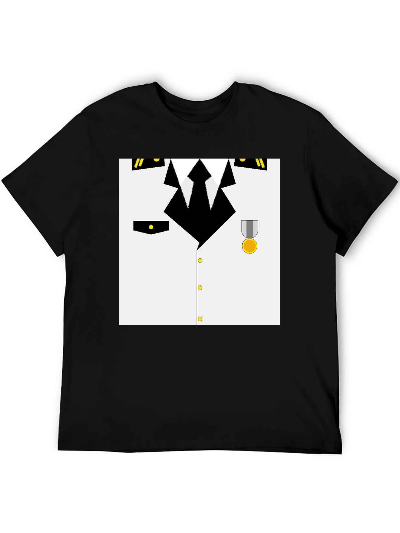 Pilot Costume T-Shirt - Realistic Design