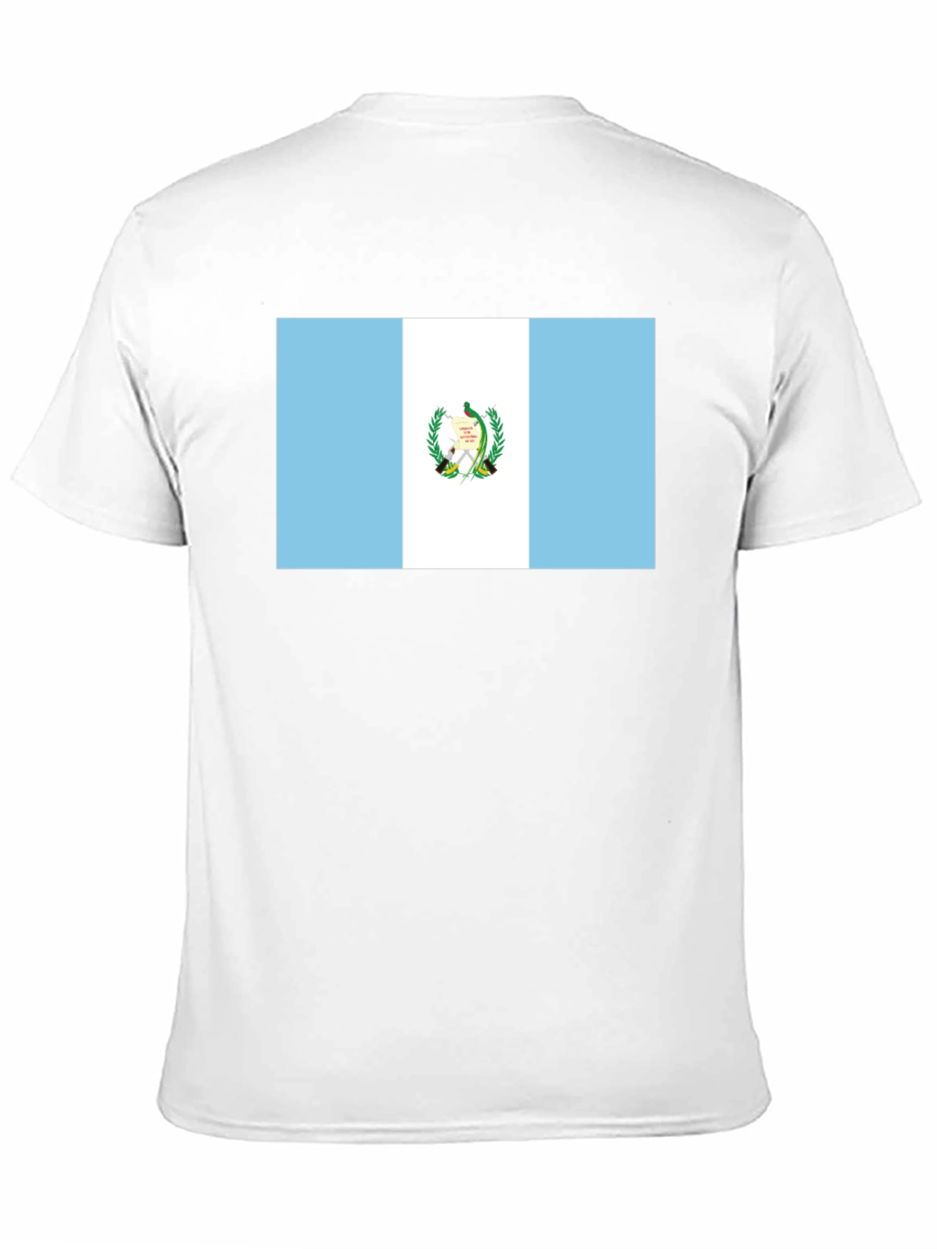 Guatemala Flag T-Shirt - Black Tee