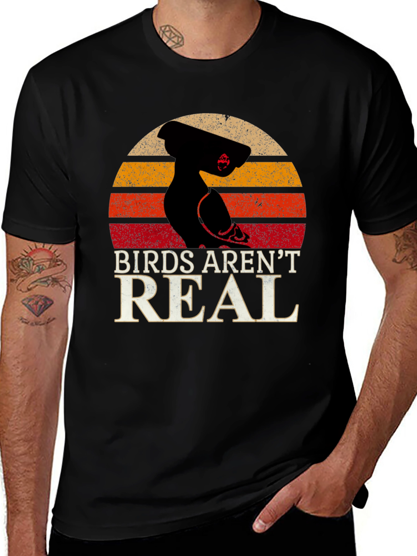 Birds Arent Real Conspiracy T-Shirt