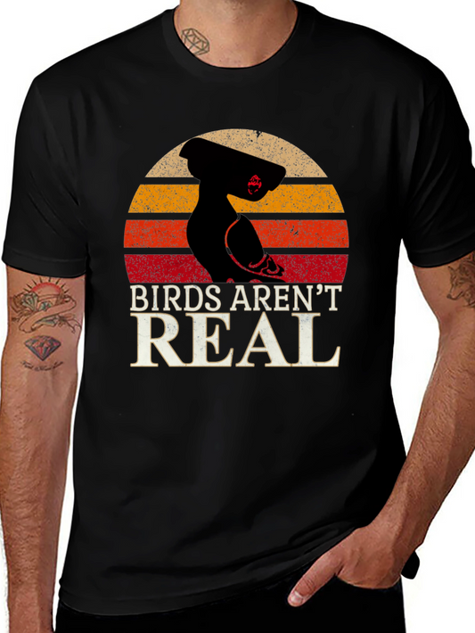 Birds Arent Real Conspiracy T-Shirt