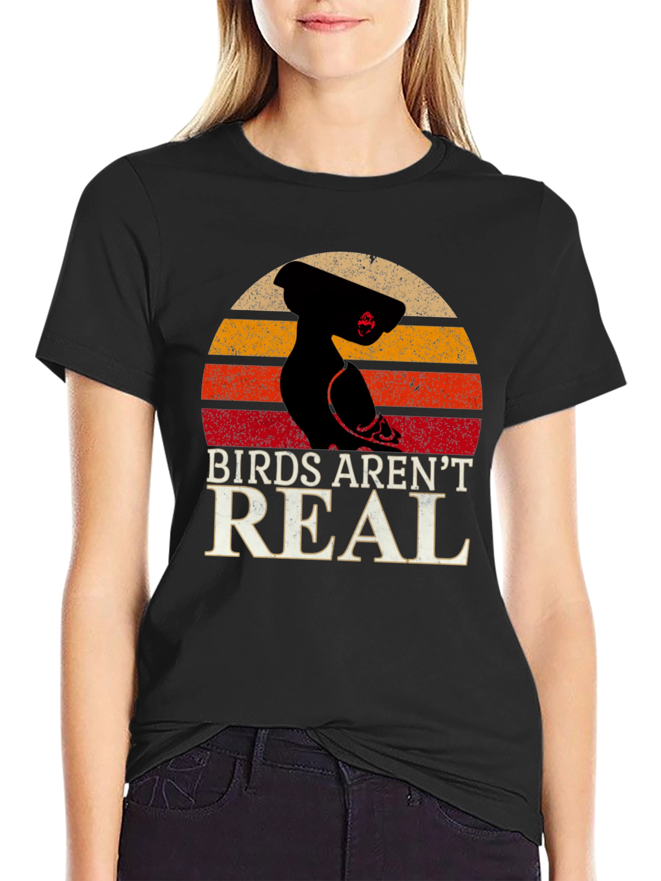Birds Arent Real Conspiracy T-Shirt