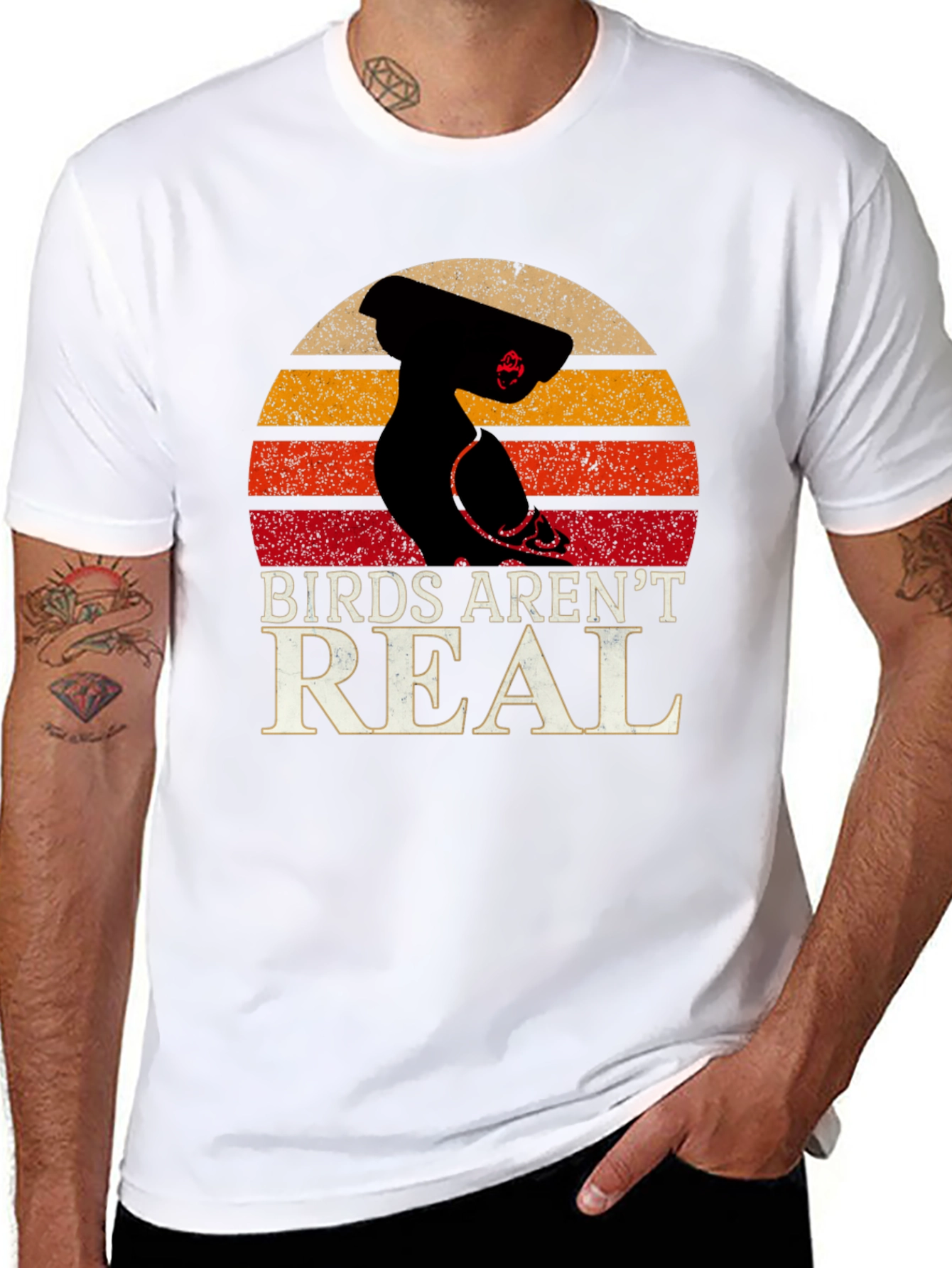 Birds Arent Real Conspiracy T-Shirt
