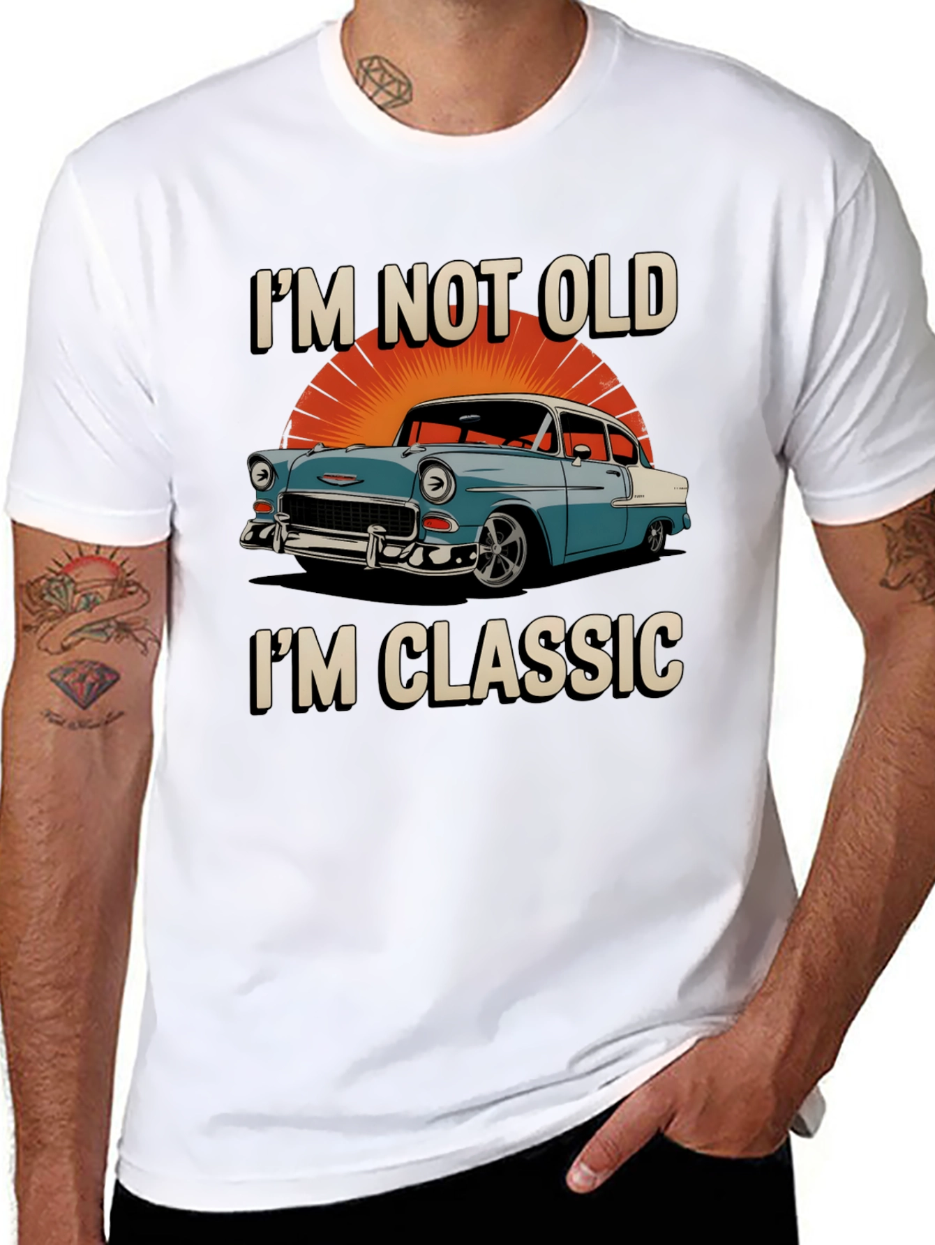 Classic Car T-Shirt - Im Not Old Im Classic