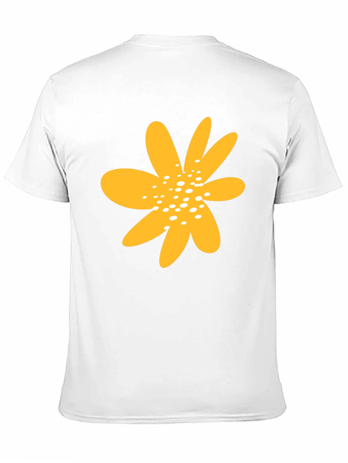 Bold Floral Graphic Black T-Shirt
