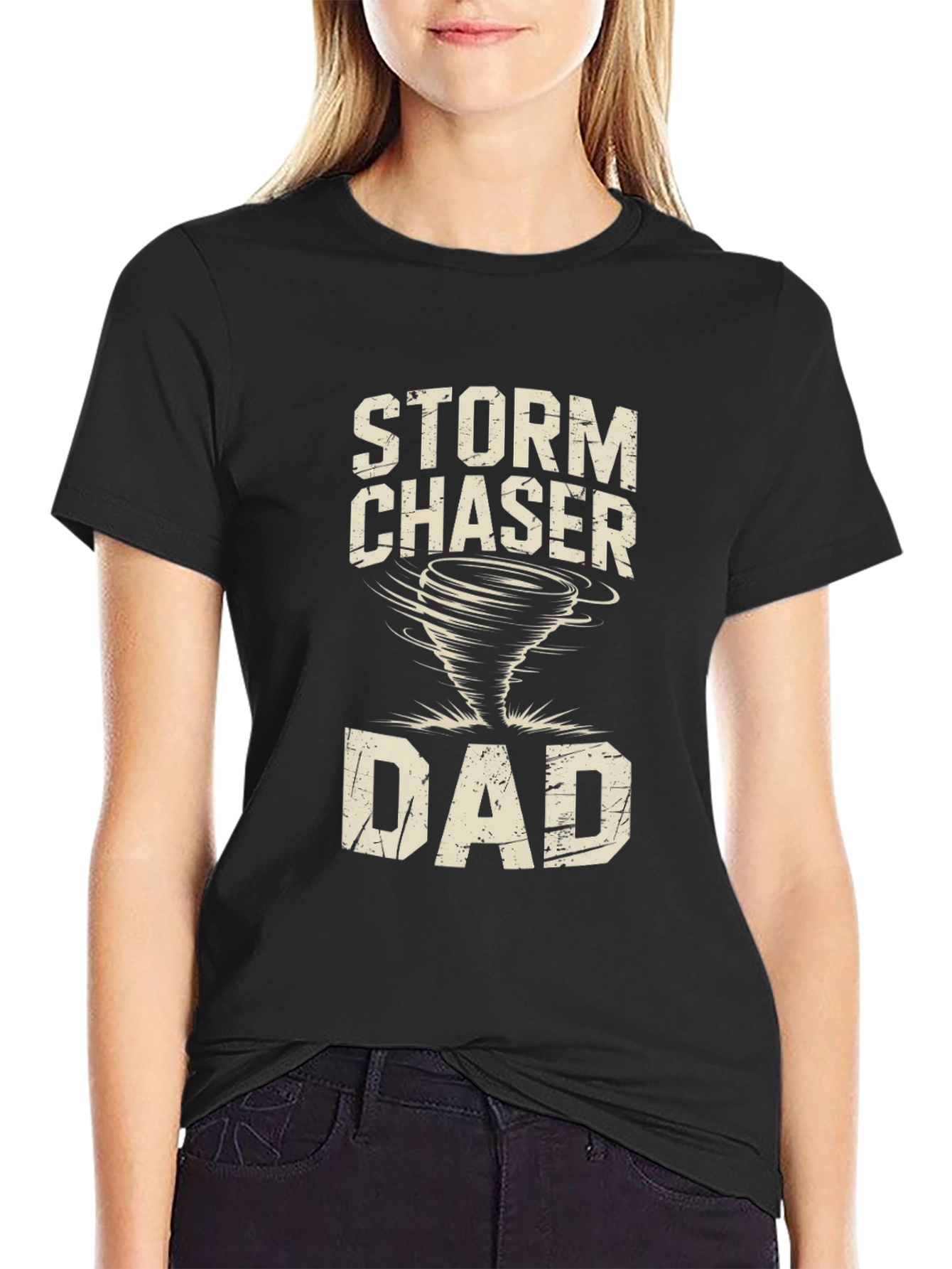 Storm Chaser Dad T-Shirt - Weather Enthusiast Tee