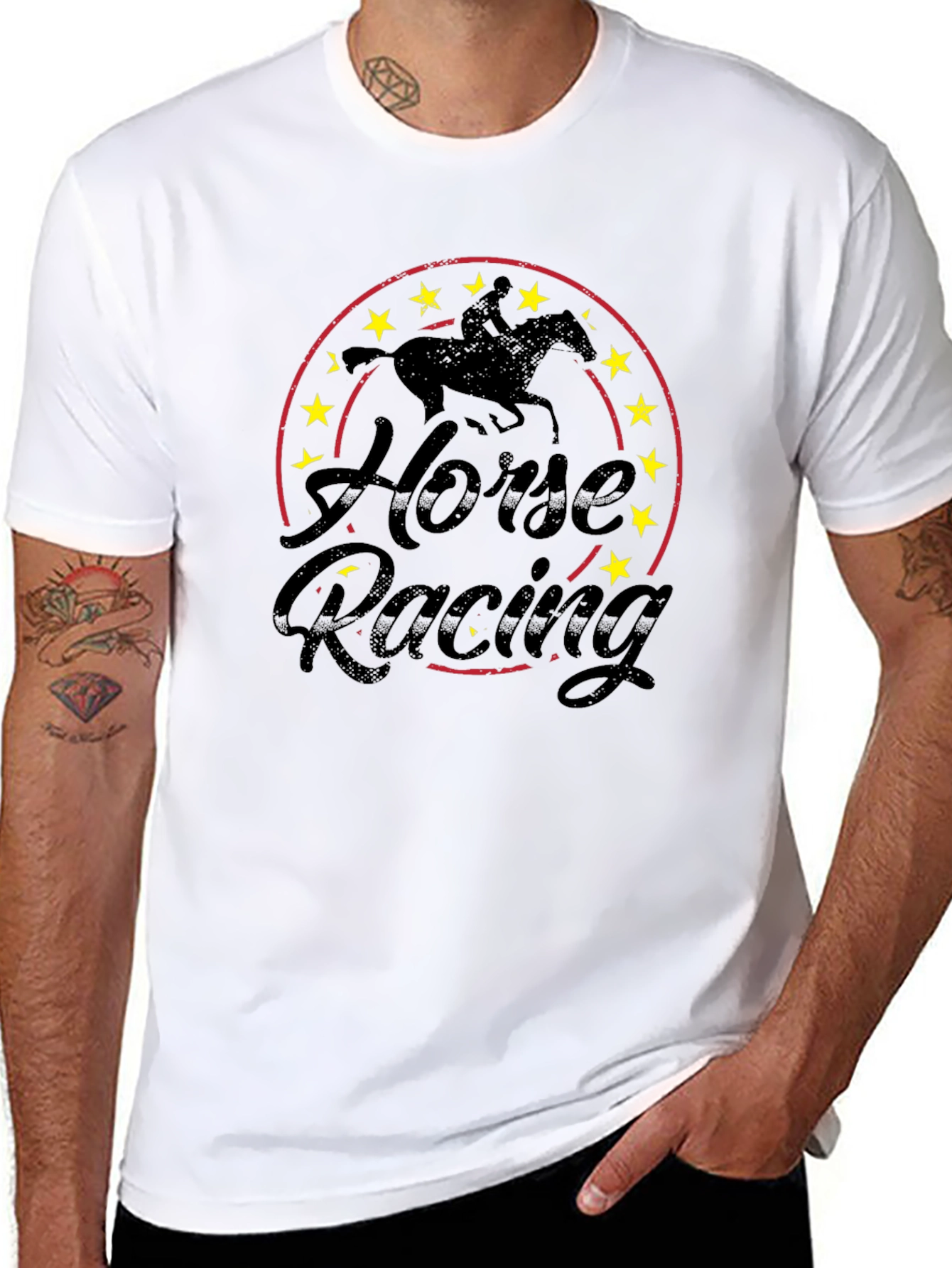 Horse Racing T-Shirt - Graphic Design