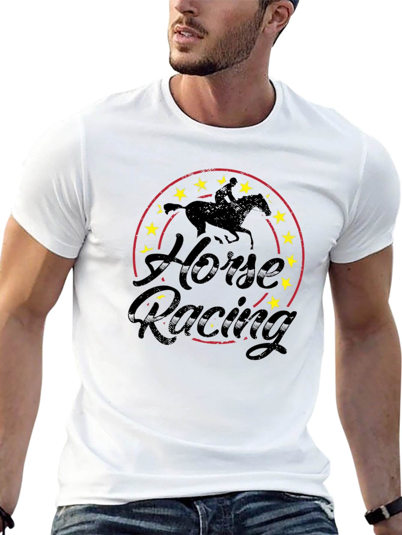 Horse Racing T-Shirt - Graphic Design