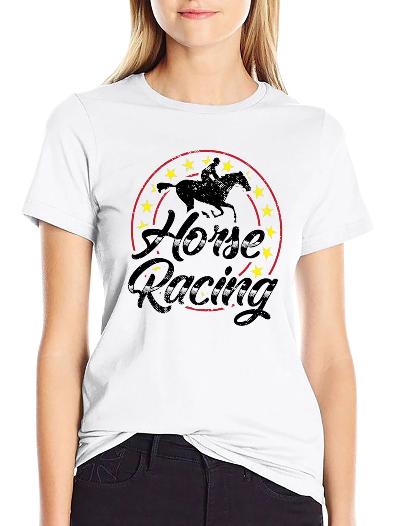 Horse Racing T-Shirt - Graphic Design