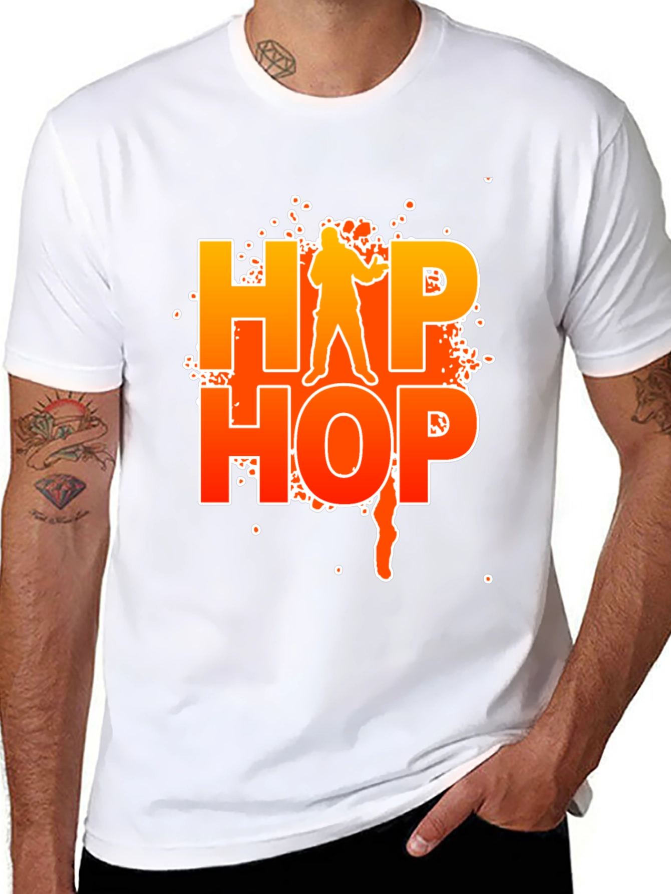 Hip Hop Graphic Tee - Urban Style