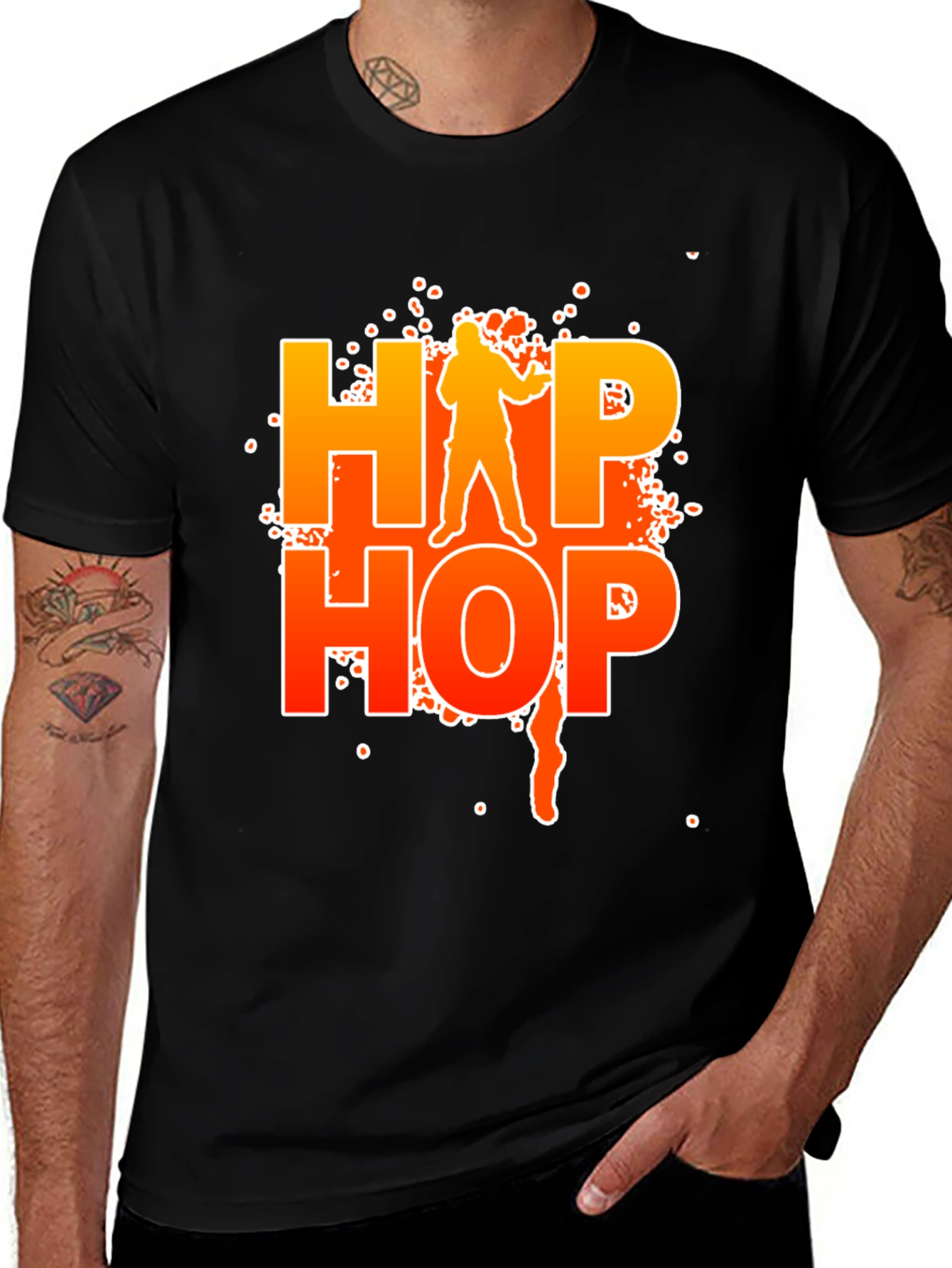 Hip Hop Graphic Tee - Urban Style