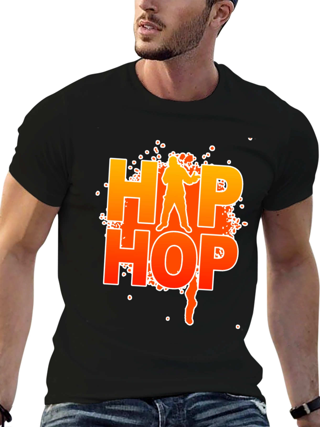Hip Hop Graphic Tee - Urban Style
