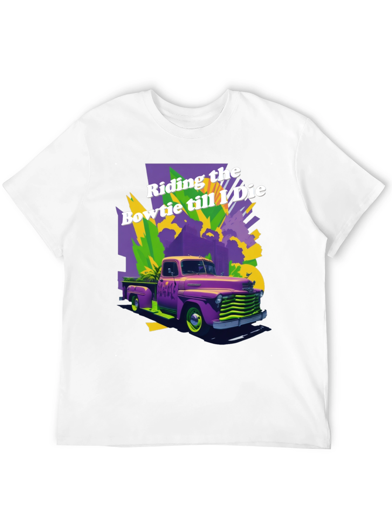 Retro Truck Graphic T-Shirt - Riding the Bowtie