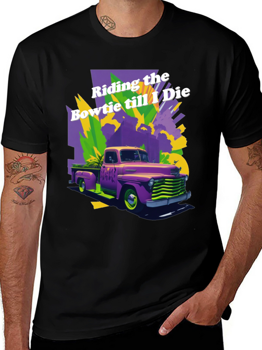 Retro Truck Graphic T-Shirt - Riding the Bowtie