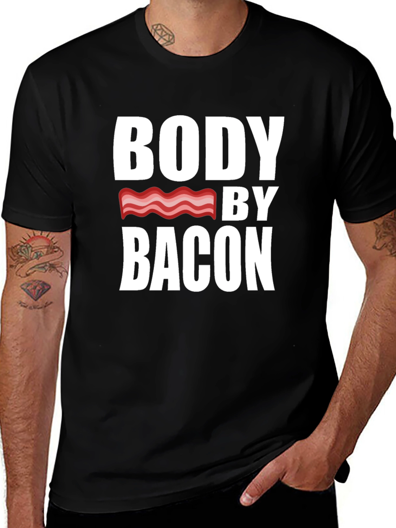 Body By Bacon Graphic T-Shirt