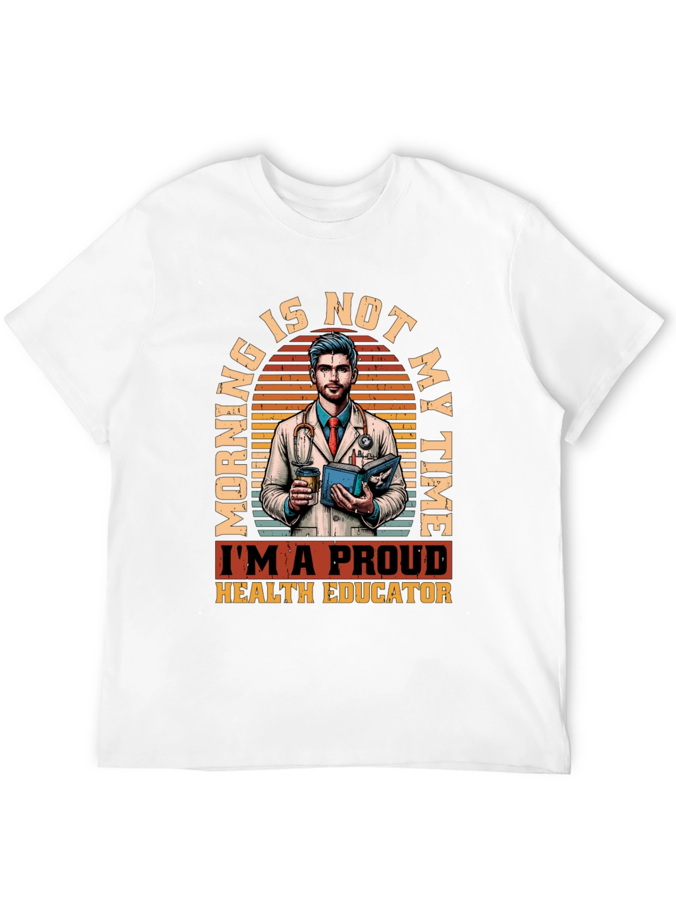 Proud Health Educator Graphic T-Shirt