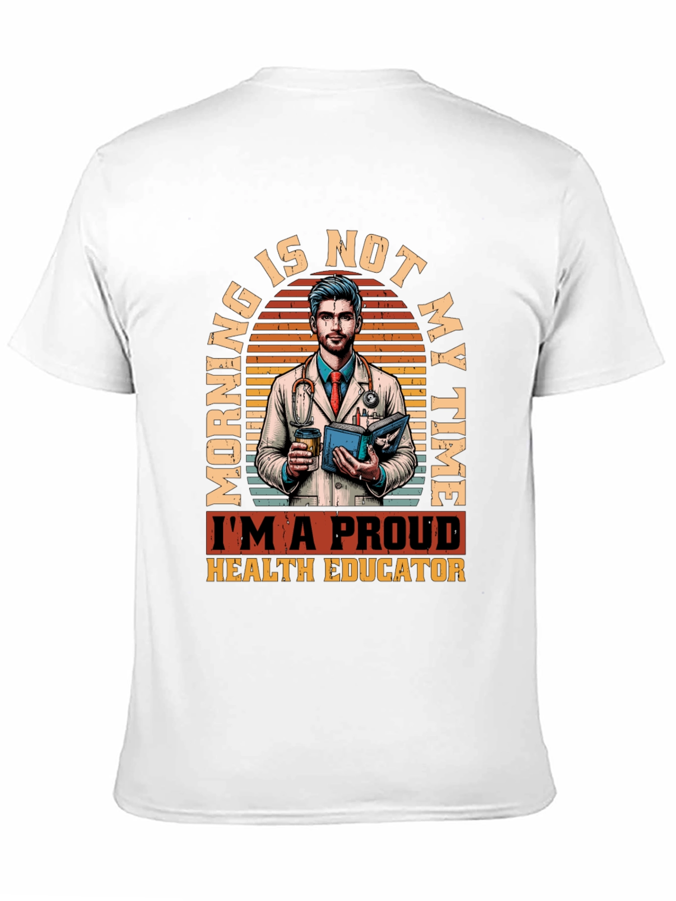 Proud Health Educator Graphic T-Shirt