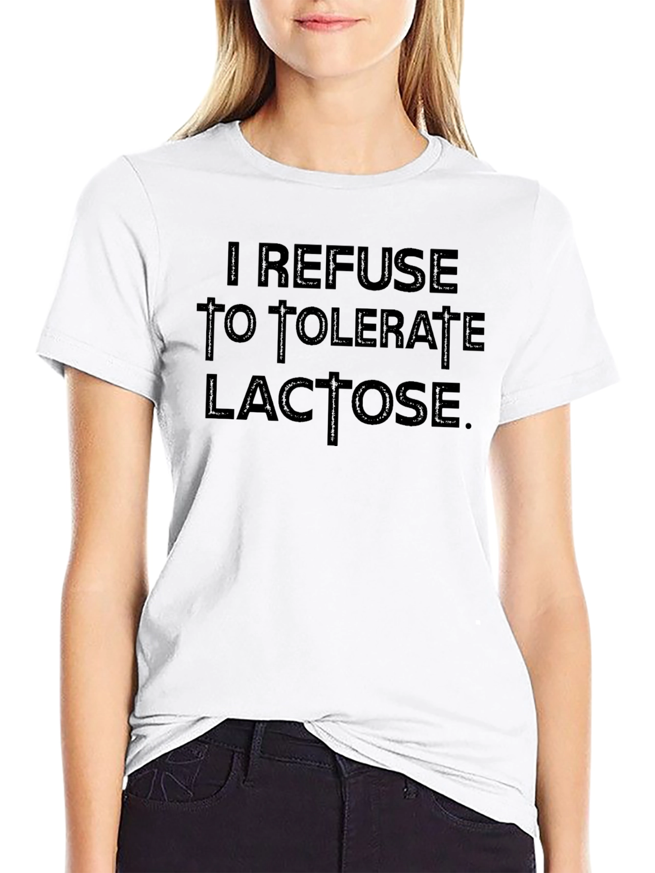 Refuse to Tolerate Lactose Graphic T-Shirt