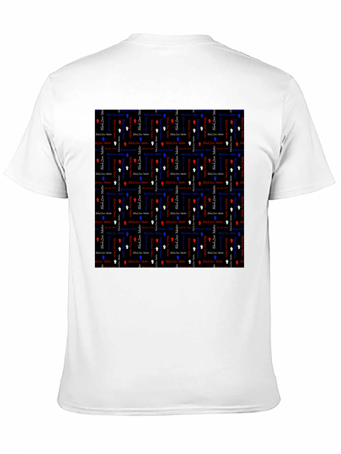 BLM Black Pattern Tee