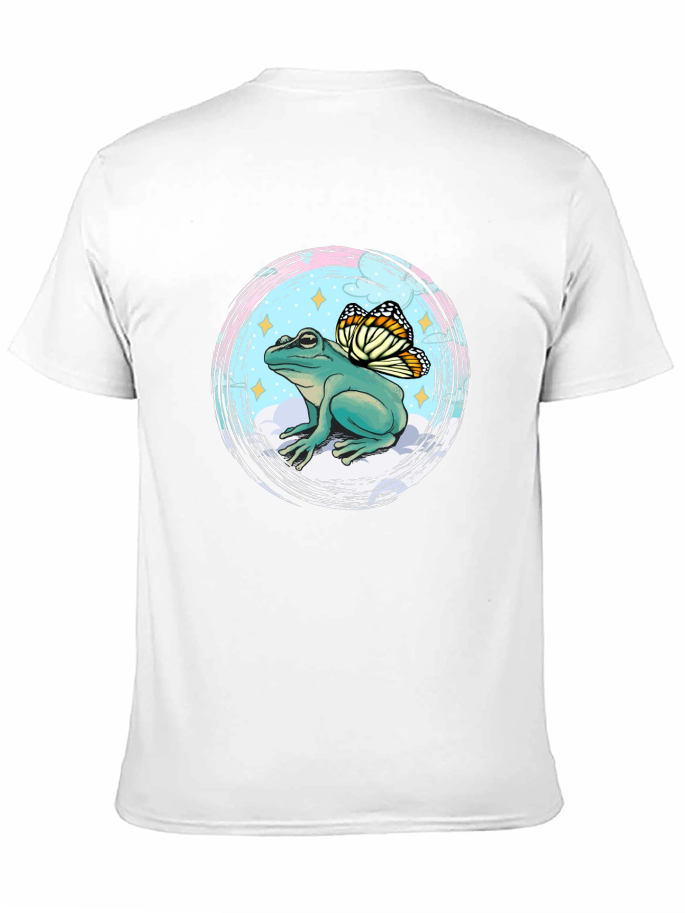 Frog with Butterfly Wings Graphic Tee