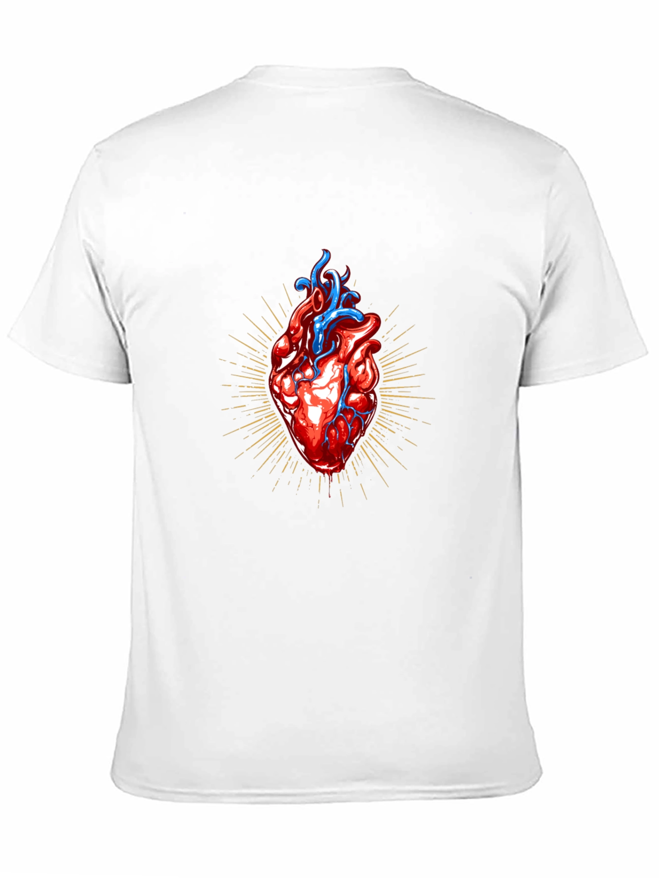 Anatomical Heart Graphic T-Shirt