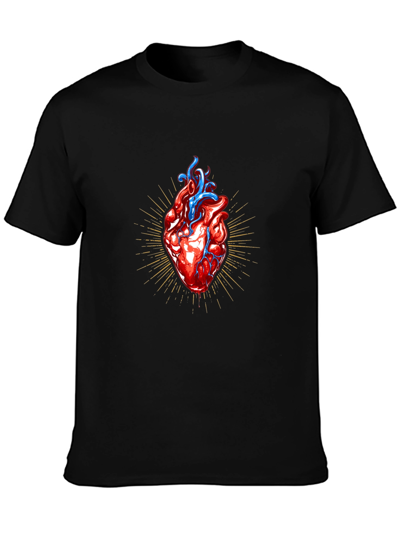 Anatomical Heart Graphic T-Shirt