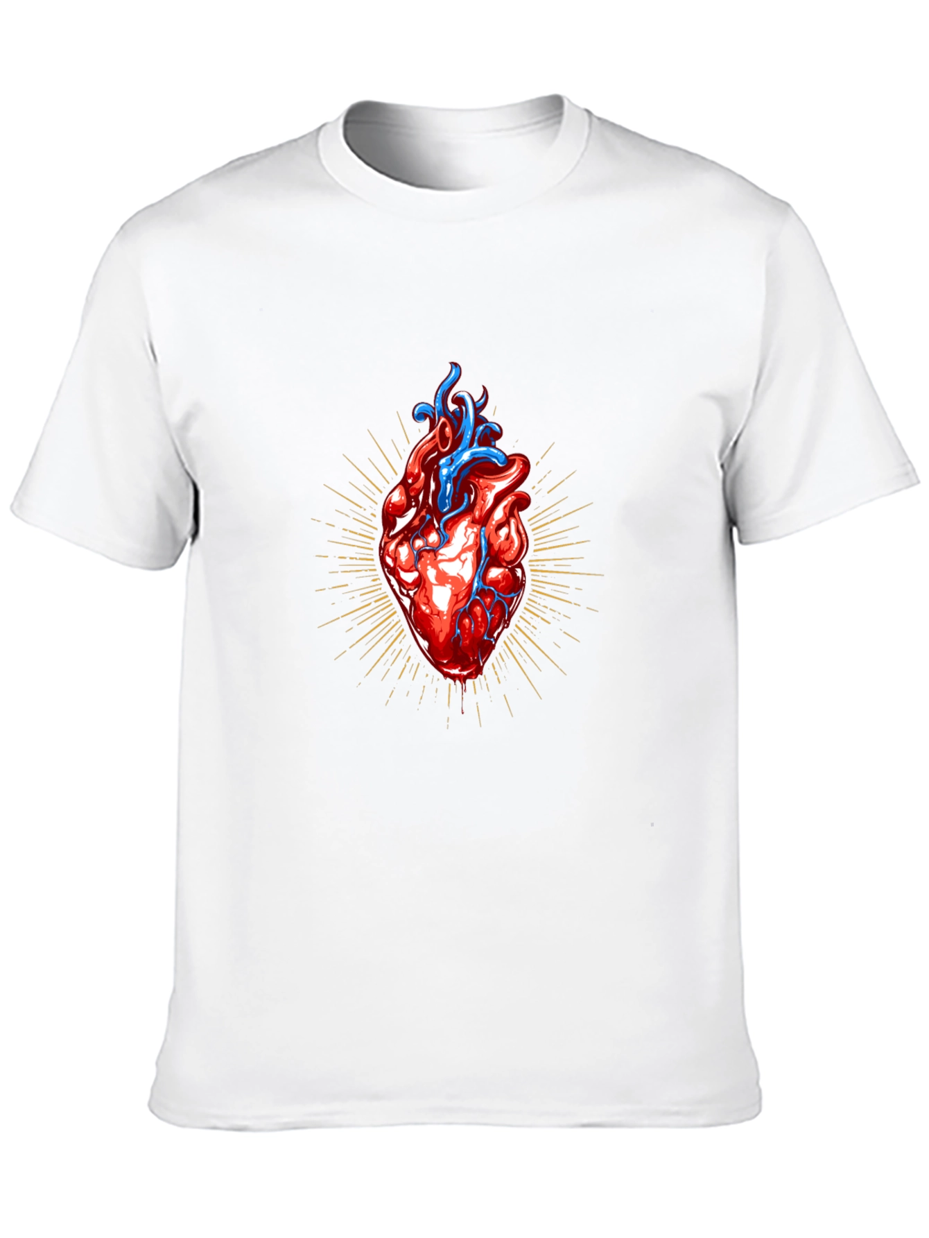 Anatomical Heart Graphic T-Shirt
