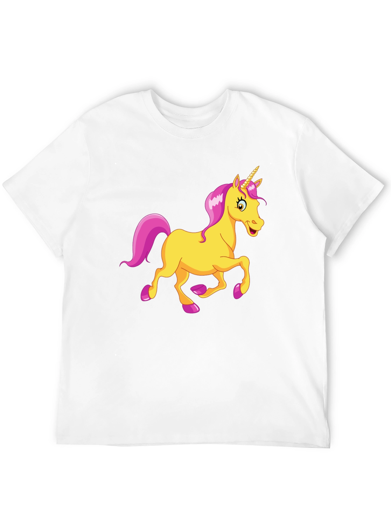 Unicorn Graphic Black T-Shirt