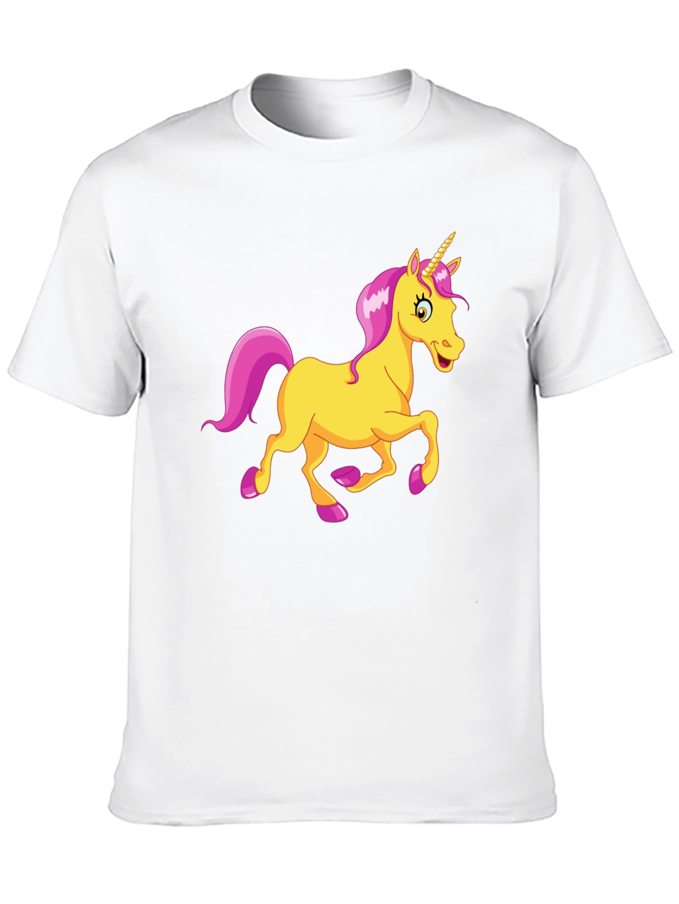 Unicorn Graphic Black T-Shirt