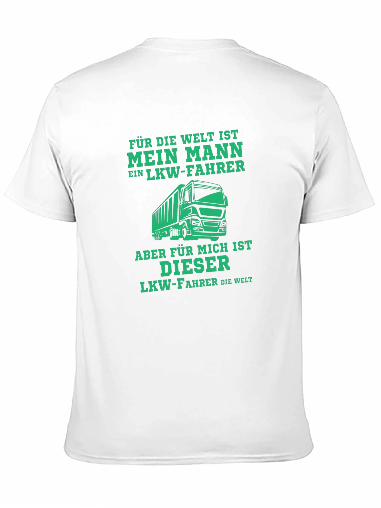 Trucker Husband T-Shirt - German Text