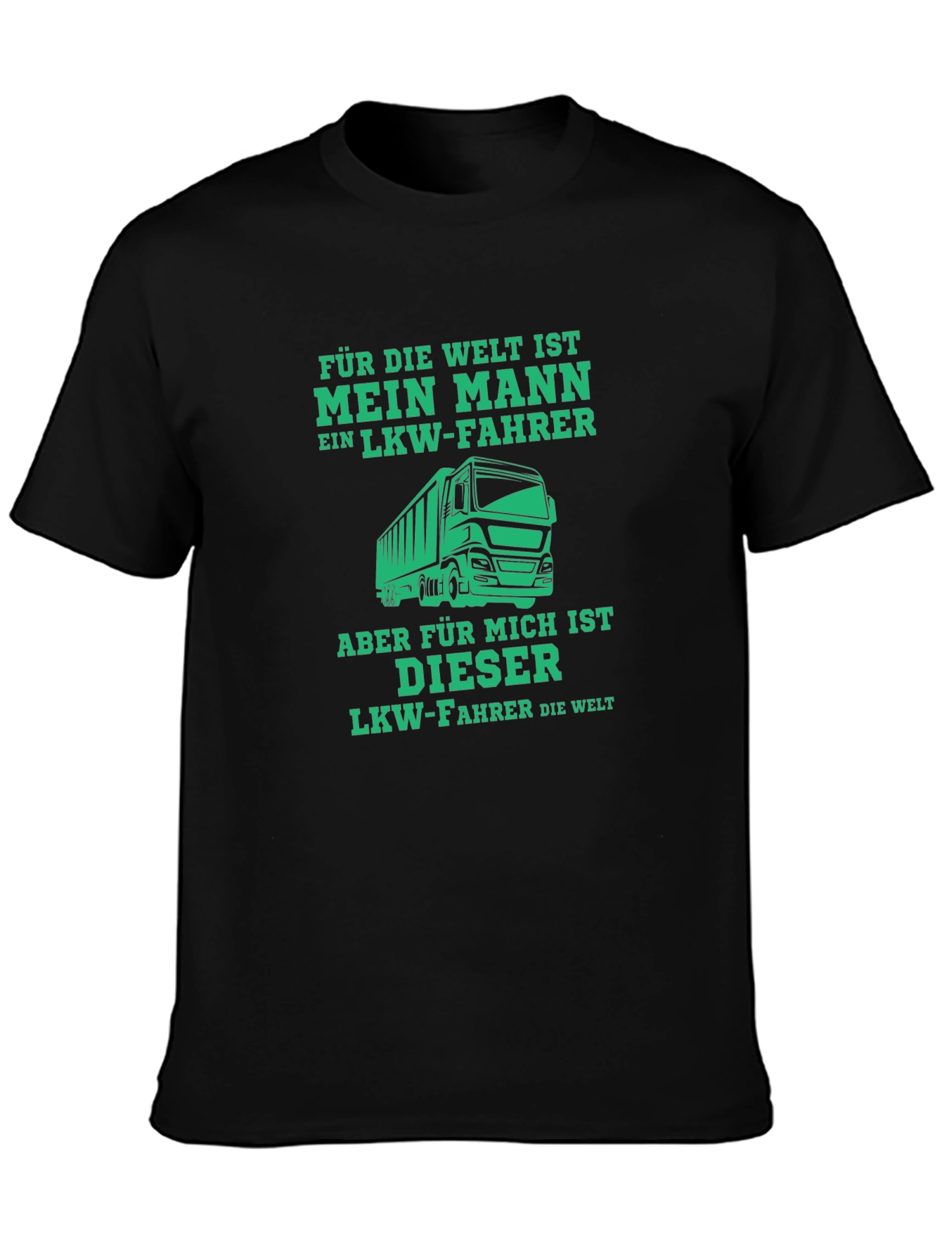 Trucker Husband T-Shirt - German Text