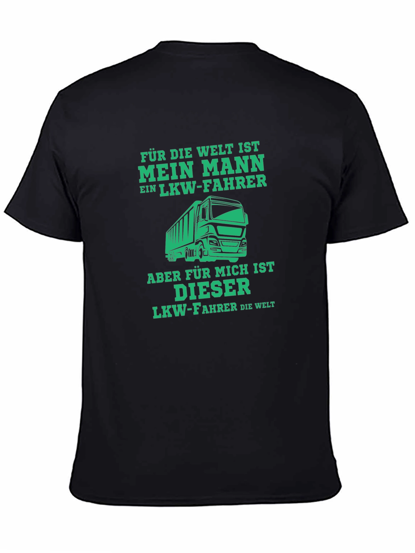 Trucker Husband T-Shirt - German Text