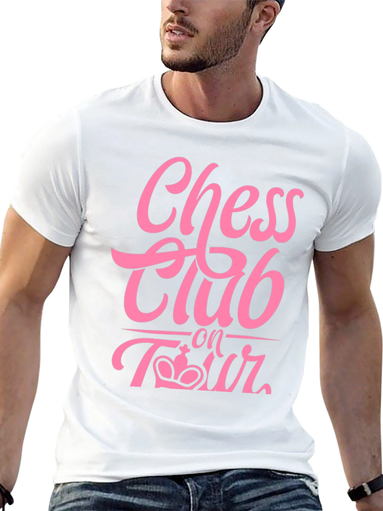 Chess Club On Tour Black T-Shirt