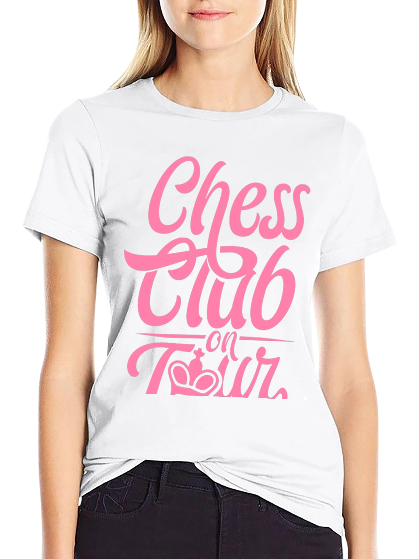Chess Club On Tour Black T-Shirt