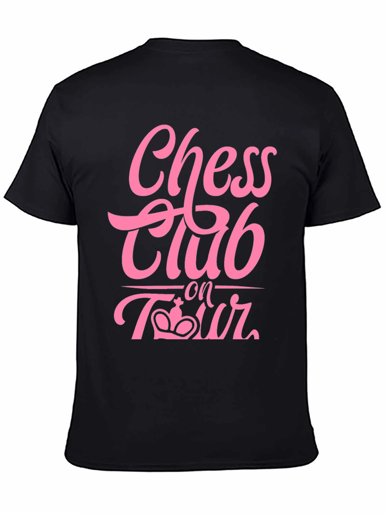 Chess Club On Tour Black T-Shirt