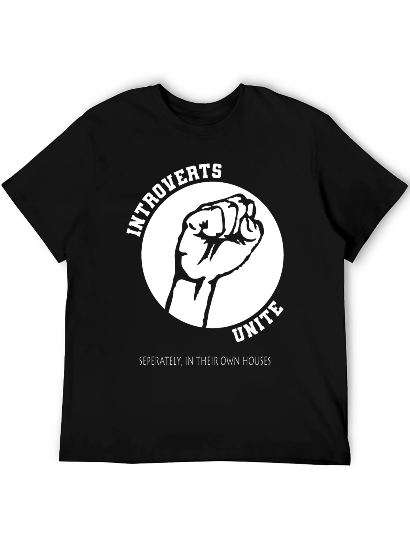 Introverts Unite Graphic T-Shirt - Separately At Home